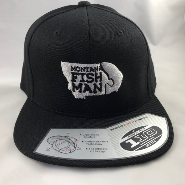 Montanan Fish Man Logo Flexfit 110 Cap
