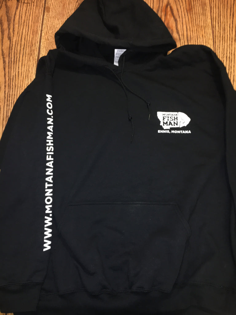 Montana Fish Man Logo Hoodie